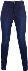 Oxford nohavice jeans SUPER JEGGINGS TW189 Short dámske indigo 20