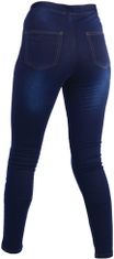 Oxford nohavice jeans SUPER JEGGINGS TW189 Short dámske indigo 20