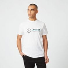 Mercedes-Benz tričko AMG Petronas F1 černo-bielo-tyrkysovo-šedé M