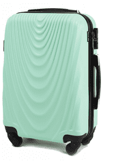 Wings Cestovný kufor veľký XL, W34, zelený, 77x48x32