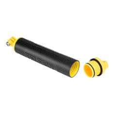 TELESIN Rubber vodeodolný držiak pre športové kamery, čierny/žltý