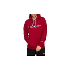 Champion Mikina červená 178 - 182 cm/M Hooded Sweatshirt