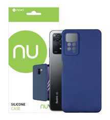 Nuvo Silikónový obal NUVO na Xiaomi Redmi Note 11 Pro modrý