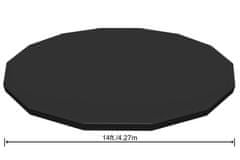 Bestway Plachta Bestway FlowClear, 58248, čierna, bazénová, 427 cm