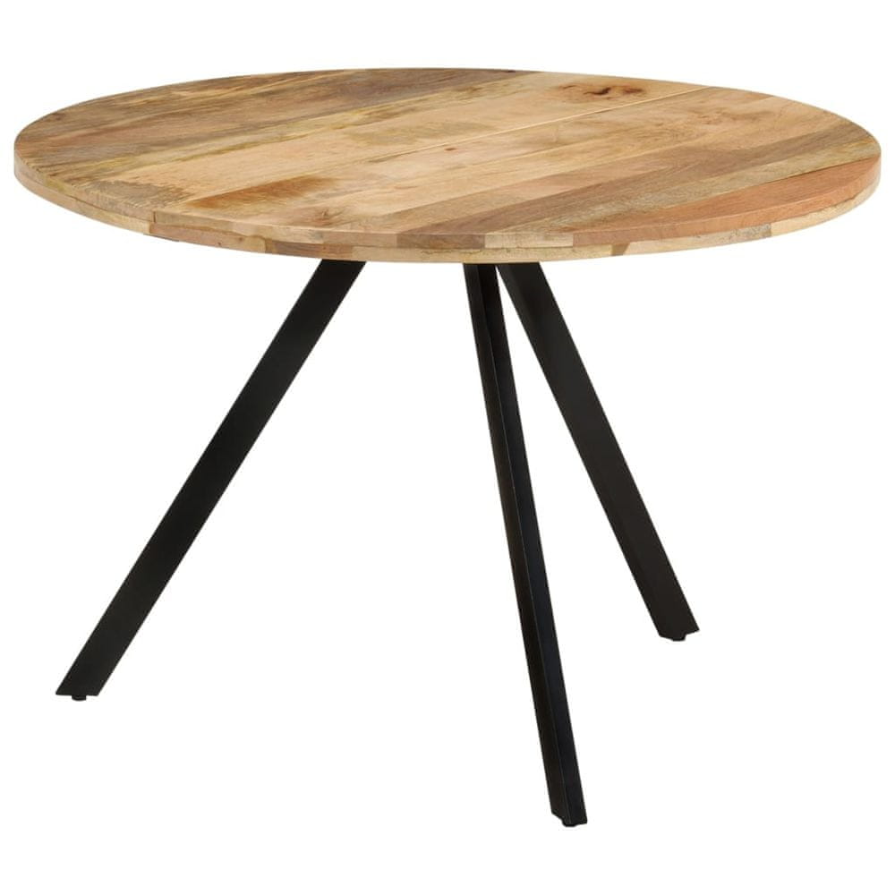 Vidaxl Jedálenský stôl, 110x75 cm, mangové masívne drevo
