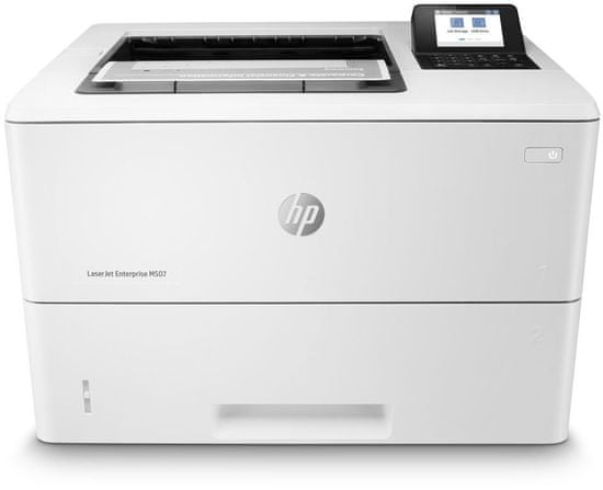 HP LaserJet Enterprise M507dn tlačiareň, A4, duplex (1PV87A), čiernobiela tlač, Wi-Fi