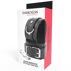 Darkness Darkness Handcuffs With Double Snap Hook