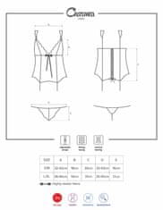 Obsessive OBSESSIVE Erotický korzet Charmea corset L/XL