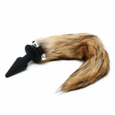 Rimba Silicone Butt Plug with Fox Tail