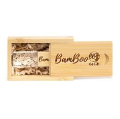 Bamboo Bambusové USB 64GB s krabičkou