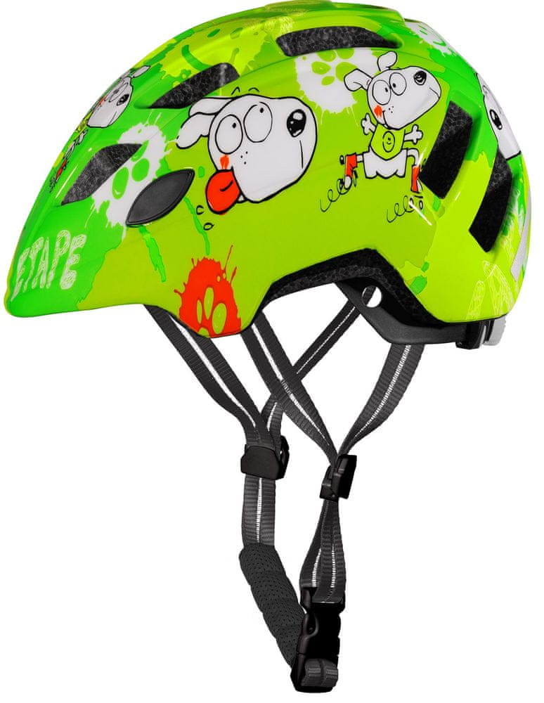 Etape detská cyklistická prilba Kitty 2.0 zelená XXS