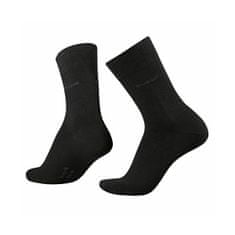 2 PACK - pánske ponožky 6702-610 black (Veľkosť 39-42)