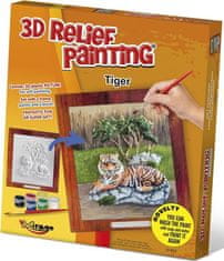 Mirage Hobby 3D reliéfny obrázok Tiger