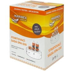 Marimex Spa sada Oxi (Oxi 0,5 kg, odpeňovač 0,6 l, aktivátor 0,6 l), darček