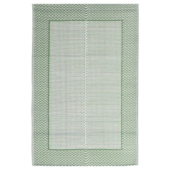Petromila vidaXL Vonkajší koberec zelený 190x290 cm PP