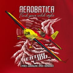 ANTONIO Dámske tričko s akrobatickým špeciálom EXTRA 300 RED (W), XXL