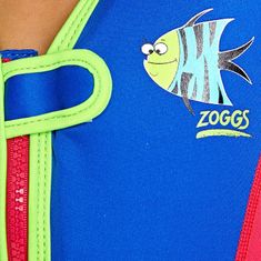 Zoggs Detská plavecká vesta SEA SAW SWIMSURE JACKET BLUE modrá 4/5 rokov (18/25 kg)