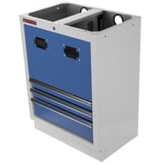AHProfi Celokovová dielenská skrinka PROFI BLUE na navijaky, 3 zásuvky - MTGC1303A