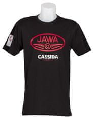 Cassida tričko JAWA černo-bielo-červené S
