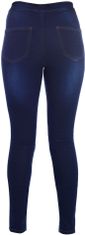 Oxford nohavice jeans SUPER JEGGINGS TW190 dámske indigo 16