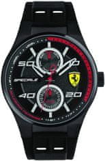 Ferrari hodinky SPECIALE MULTIFUNCTION černo-červené