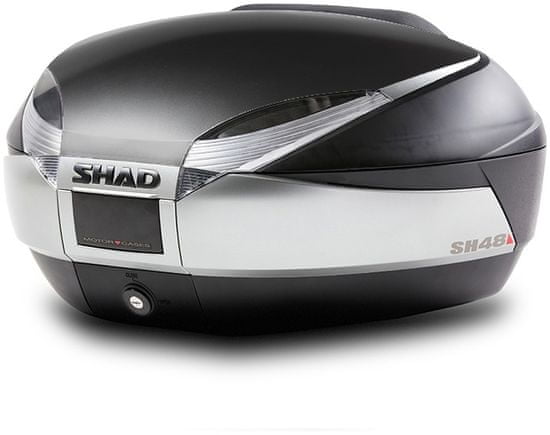 SHAD vrchný kufor SH48 Premium Smart new černo-sivý