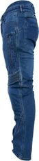 SNAP INDUSTRIES nohavice jeans ANDREW Long černo-modré 32
