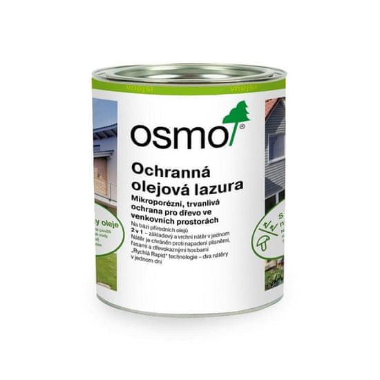 OSMO Ochranná olejová lazúra na drevo - 0,75l borovica 700 (12100001)