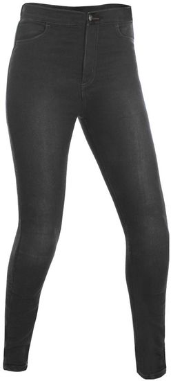 Oxford nohavice jeans SUPER JEGGINGS TW189 Short dámske čierne