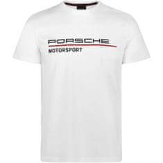 Porsche tričko FANWEAR černo-bielo-červené 2XL