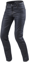 REV´IT! nohavice jeans LOMBARD 2 RF tmavo modré 28
