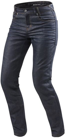REV´IT! nohavice jeans LOMBARD 2 RF tmavo modré