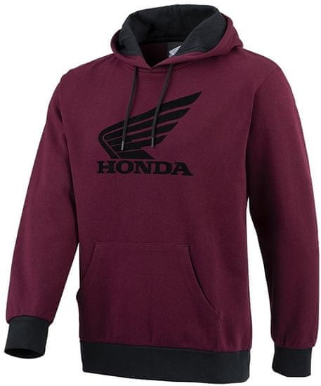 Honda mikina SPORT Hood 21 burgundy