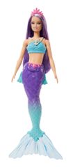 Mattel Barbie Kúzelná morská víla - fialovo-modrá HGR08