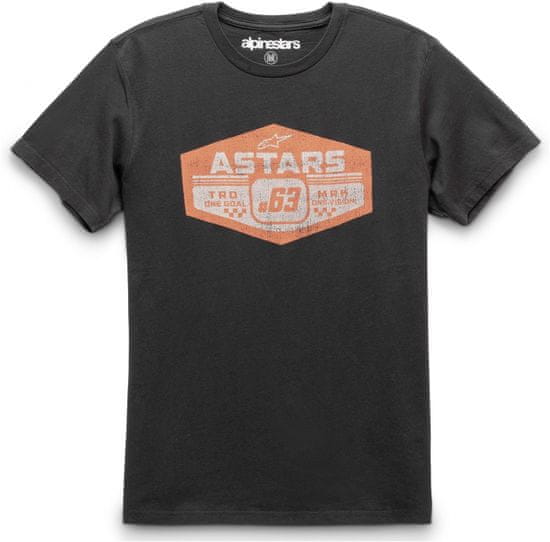 Alpinestars tričko GRIPPER Premium černo-oranžovo-šedé
