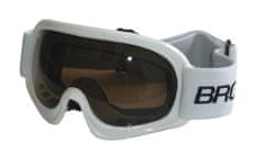ACRAsport DETSKÉ lyžiarske okuliare B150 - biele