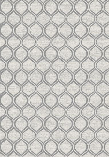 Chemex Moderný koberec 25102 ECRU/SILVER WILD 1.20x1.70