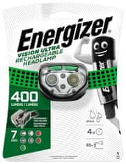Energizer Čelovka "Vision Ultra", 4 LED, nabíjateľná, E301528200
