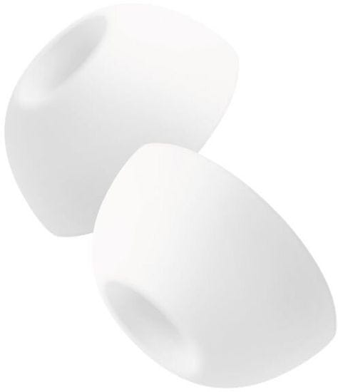 FIXED náhradní silikonové špunty pro Apple Airpods Pro, S, biela