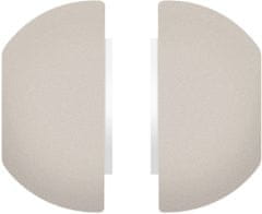 FIXED náhradní silikonové špunty pro Apple Airpods Pro, L, béžová