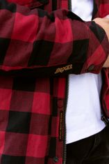 BROGER košeľa ALASKA černo-červené S