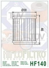Hiflo olejový filter HF140