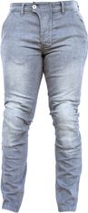 SNAP INDUSTRIES nohavice jeans PAUL Long šedé 38