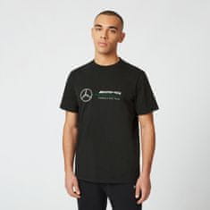 tričko AMG Petronas F1 černo-bielo-tyrkysovo-šedé S