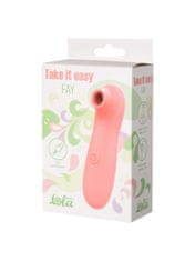 Lola Games Lola Games Take it easy Fay Peach podtlakový stimulátor klitorisu dobíjací