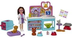 Mattel Barbie Chelsea Veterinárka herný set HGT12