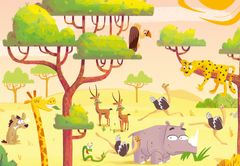 Ravensburger Puzzle & Play Dobrodružstvo na safari 2x24 dielikov