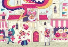 Ravensburger Puzzle & Play Drak na zámku 2x24 dielikov