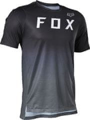 FOX cyklo dres FLEXAIR SS černo-sivý S