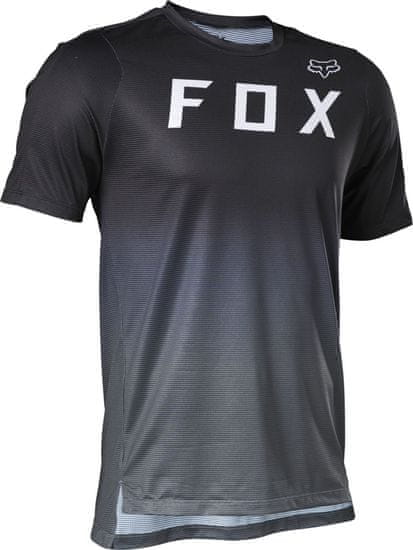 FOX cyklo dres FLEXAIR SS černo-sivý